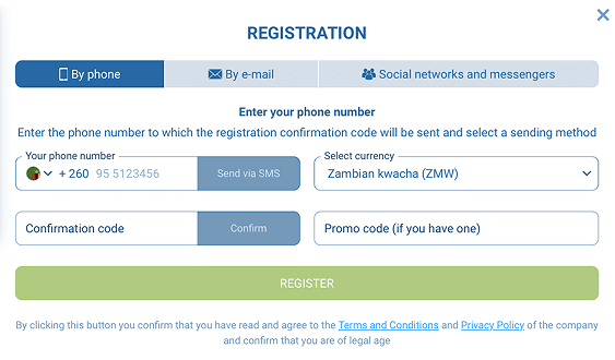 Complete the Registration Form
